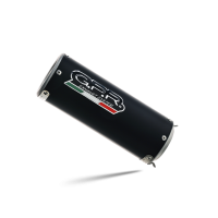 Exhaust compatible with Yamaha Tracer 700 2016-2019, M3 Black Titanium, Full system exhaust, including removable db killer 