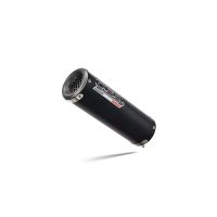 GPR exhaust compatible with Cf Moto 700 Mt 2023-2024, M3 Black Titanium, Homologated legal slip-on exhaust including removable db killer, link pipe and catalyst 