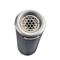 Exhaust compatible with Yamaha FJ-09 2021-2024, M3 Black Titanium, Full system exhaust, including removable db killer 