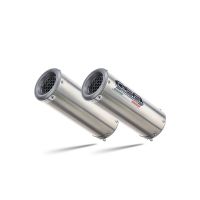 GPR exhaust compatible with Ducati 749 2003-2007, M3 Inox , Dual Homologated legal slip-on exhaust including removable db killers and link pipes 