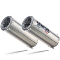 Exhaust compatible with Triumph Speed Triple 1050 R - S 2016-2020, M3 Inox , Dual slip-on including removable db killers and link pipes, EPA-compliant 