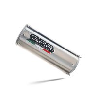 Exhaust compatible with Suzuki V-Strom 650 2017-2020, M3 Inox , Mid-Full system exhaust including removable db killer 
