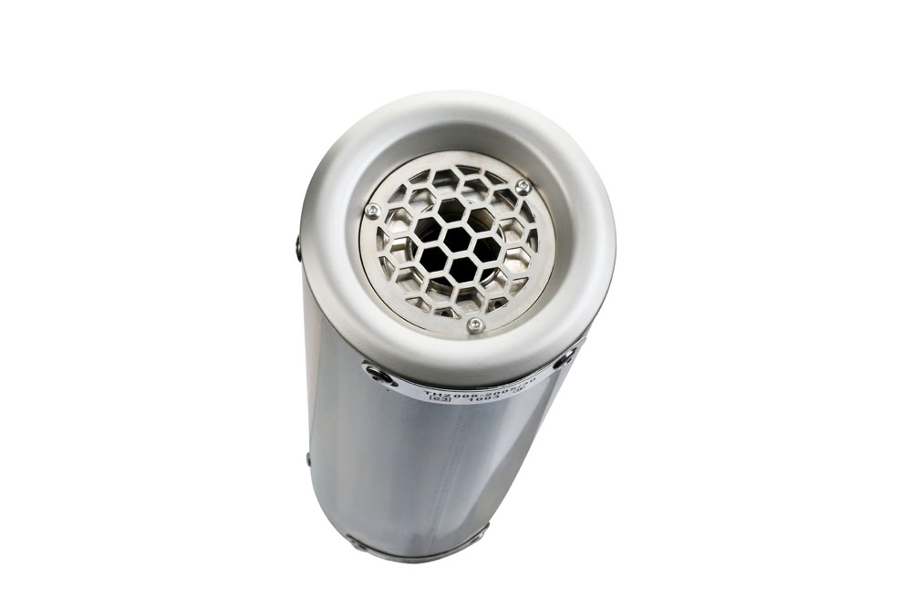 Exhaust compatible with Suzuki V-Strom 650 2017-2020, M3 Inox , Mid-Full system exhaust including removable db killer 