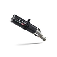 GPR exhaust compatible with Kawasaki Versys 650 2006-2014, M3 Poppy , Homologated legal slip-on exhaust including removable db killer and link pipe 