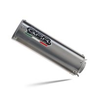 Exhaust compatible with Ducati 748 - S - SP - SPS - R - RS 1995-2002, M3 Titanium Natural, Dual slip-on including removable db killers and link pipes, EPA-compliant 
