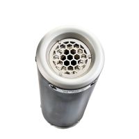 Exhaust compatible with Triumph Trident 660 2021-2024, M3 Titanium Natural, Full system exhaust, including removable db killer 