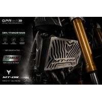 GPR TECH compatible with  Yamaha Mt-09 2021/2024 e5 GPR TECH Titanium radiator guard  