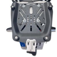 GPR TECH compatible with  Royal Enfield Himalayan 450 2024/2025 e5 Plus GPR TECH Specific fitting plate Top Case ALPITECH 35 LT compatible with original luggage rack,stainless steel made with 4 anchor points