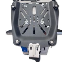 GPR TECH compatible with  Royal Enfield Himalayan 450 2024/2025 e5 Plus GPR TECH Specific fitting plate Top Case ALPITECH 35 LT compatible with original luggage rack,stainless steel made with 4 anchor points