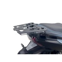 Roof rack GPR TECH compatible with  Sym ADX 300 2024/2026 e5 Plus GPR TECH Specific rear rack Top Case ALPITECH 26 > 35 LT Rear rack,stainless steel made with 4 anchor points