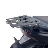 Roof rack GPR TECH compatible with  Sym ADX 300 2024/2026 e5 Plus GPR TECH Specific rear rack Top Case ALPITECH 26 > 35 LT Rear rack,stainless steel made with 4 anchor points