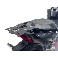 Roof rack GPR TECH compatible with  Sym ADX TG 400 2024/2026 e5 Plus GPR TECH Specific rear rack Top Case ALPITECH 26 > 35 LT Rear rack,stainless steel made with 4 anchor points
