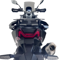 Top case GPR TECH compatible with  Bmw G 310 Gs 2017/2021 e4 GPR TECH Top case in aluminum, black color with specific plate included Capacity 26 LT.