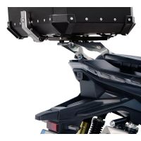 roof rack GPR TECH compatible with  Voge SR 450 X 2026/2027 e5 plus GPR TECH Specific rear rack Top Case ALPITECH 26 LT Rear rack,stainless steel made with 4 anchor points