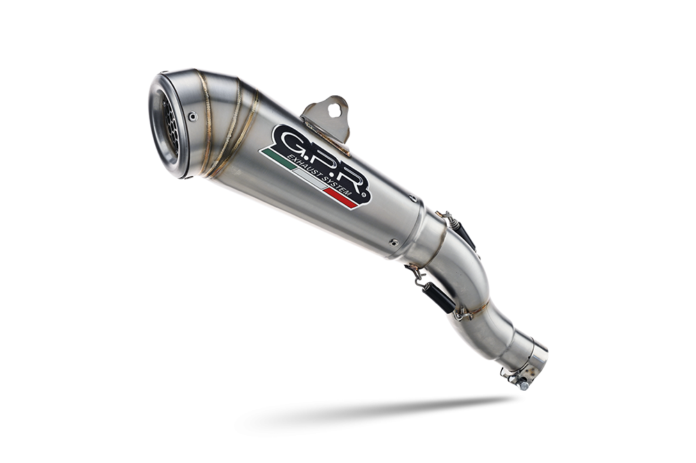 Exhaust compatible with Yamaha FJ-09 2021-2024, Powercone Evo, Full system exhaust, including removable db killer 