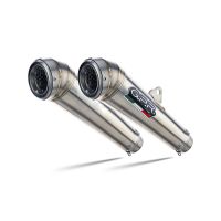 GPR exhaust compatible with Ducati Streetfighter 1100 2009-2012, Powercone Evo, Dual Homologated legal slip-on exhaust including removable db killers and link pipes 