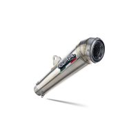 GPR exhaust compatible with Bmw F 700 Gs 2011-2015, Powercone Evo, Homologated legal slip-on exhaust including removable db killer and link pipe 
