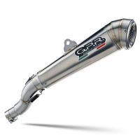 Exhaust compatible with Royal Enfield Continental 650 2021-2024, Powercone Evo, Dual slip-on exhausts including removable db killers and link pipes 