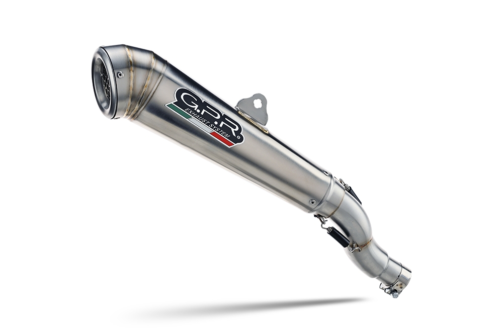Exhaust compatible with Can Am Outlander 570 XT / DPS / XMR 2017-2023, Powercone Evo, Slip-on exhaust including link pipe and removable db killer 