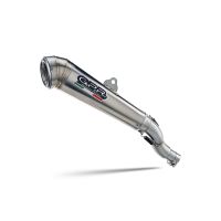 GPR exhaust compatible with Bmw C 650 Sport 2016-2020, Powercone Evo, Homologated legal slip-on exhaust including removable db killer and link pipe 