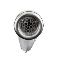 Exhaust compatible with Triumph Speed 400 2023-2025, Powercone Evo, Slip-on exhaust including removable db killer and link pipe, EPA-compliant 