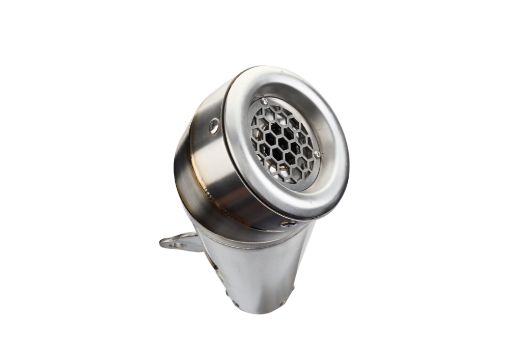 Exhaust compatible with Yamaha XSR700 2021-2024, Powercone Evo, Full system exhaust, including removable db killer 