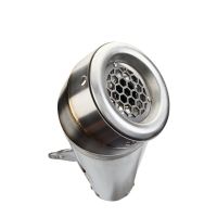 Exhaust compatible with Triumph Speed 400 2023-2025, Powercone Evo, Slip-on exhaust including removable db killer and link pipe, EPA-compliant 