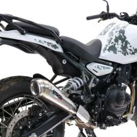 GPR exhaust compatible with  Royal Enfield Guerrilla 450  2024-2025, Powercone Evo, Slip-on exhaust including removable db killer and link pipe, EPA-compliant 