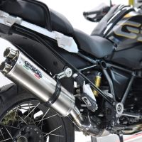 Exhaust compatible with Bmw R1250GS - Adventure 2019-2020, Dual Inox, Slip-on exhaust including removable db killer and link pipe, EPA-compliant 