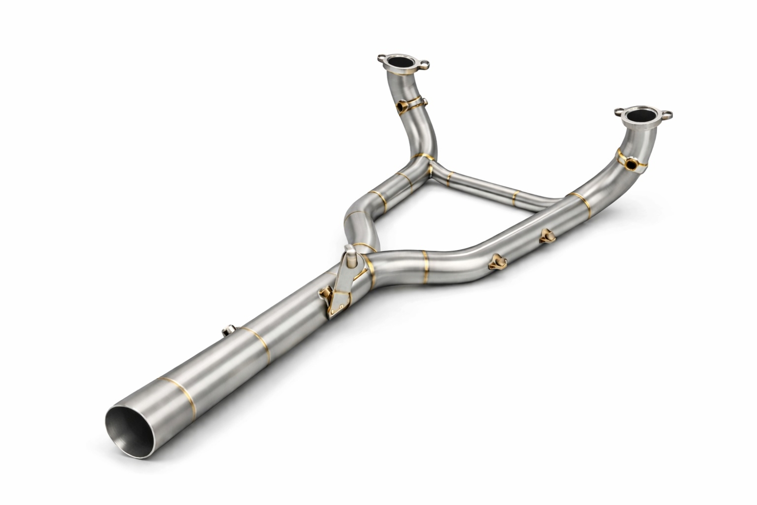 GPR exhaust compatible with Bmw R 1300 GS Adventure 2024-2026, Decatalizzatore Inox, Stainless steel Decat pipe 