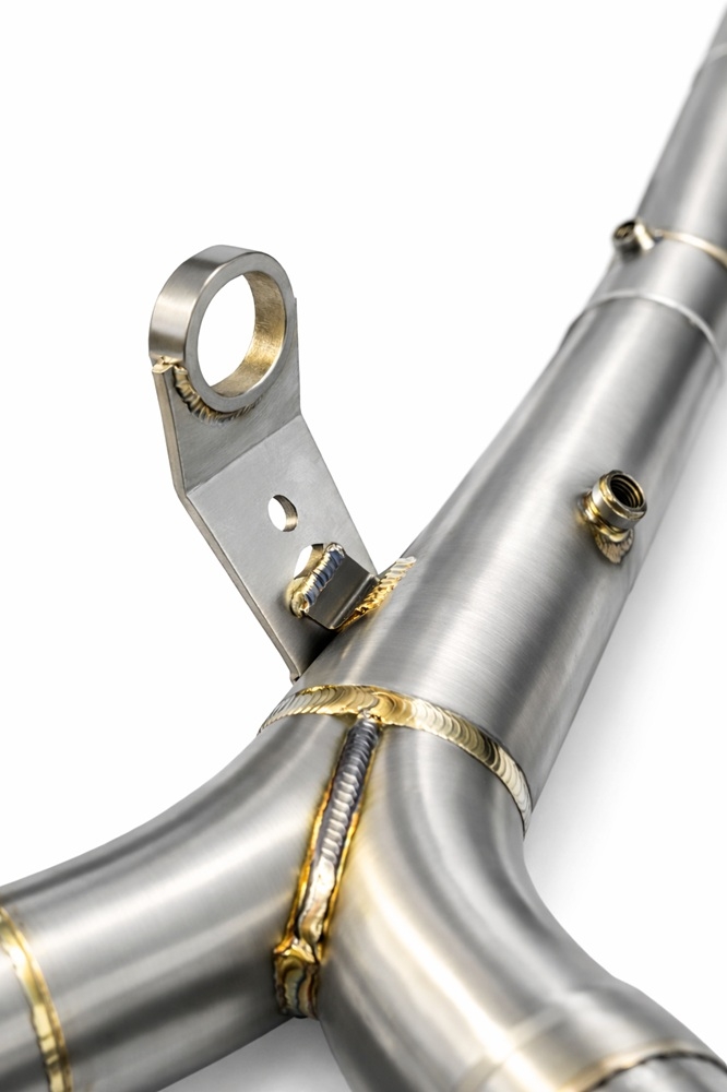 GPR exhaust compatible with Bmw R 1300 GS Adventure 2024-2026, Decatalizzatore Inox, Stainless steel Decat pipe 