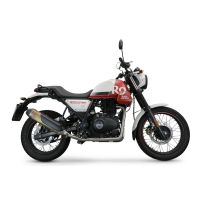 GPR exhaust compatible with Royal Enfield Himalayan 410 Diam.36mm 2017-2020, Decatalizzatore, Decat pipe 