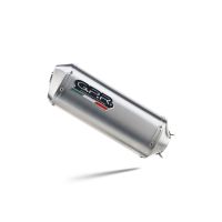 Exhaust compatible with Triumph Speed 400 2023-2025, Satinox , Slip-on exhaust including removable db killer and link pipe, EPA-compliant 