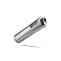 GPR exhaust compatible with Bmw F 650 Cs Scarver 2001-2006, Satinox , Homologated legal slip-on exhaust including removable db killer and link pipe 