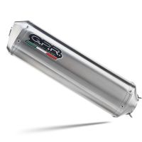 Exhaust compatible with Triumph Tiger 900 GT / Pro / Rally Pro 2024-2025, Satinox , Slip-on exhaust including removable db killer and link pipe, not EPA-compliant 