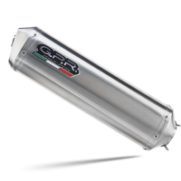 Exhaust compatible with Triumph Tiger 900 GT / Pro / Rally Pro 2024-2025, Satinox , Slip-on exhaust including removable db killer and link pipe, not EPA-compliant 