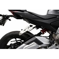 GPR accessory exhaust compatible with Aprilia RS 660 2021-2024, Staffa Pedana Passeggero / Muffler bracket,  