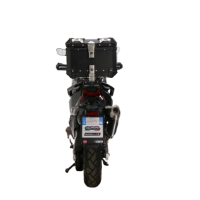 Top case GPR TECH compatible with  Bmw G 310 Gs 2017/2021 e4 GPR TECH Top case in aluminum, black color with specific plate included Capacity 26 LT.