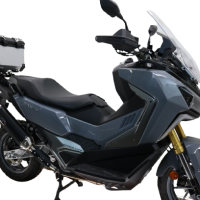 Top case GPR TECH compatible with  Bmw G 310 Gs 2017/2021 e4 GPR TECH Top case in aluminum, silver color with specific plate included Capacity 26 LT.