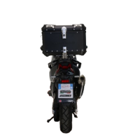 Top case GPR TECH compatible with  Bmw G 310 Gs 2017/2021 e4 GPR TECH Top case in aluminum, black color with specific plate included Capacity 45 LT.