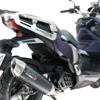 GPR exhaust compatible with Sym ADX 125 2024-2026, Furore-X Scooter, Homologated full system exhaust including removable db killer and catalyst  