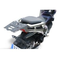 Roof rack GPR TECH compatible with  Sym ADX 125 2024/2026 e5 Plus GPR TECH Specific rear rack Top Case ALPITECH 26 > 35 LT Rear rack,stainless steel made with 4 anchor points