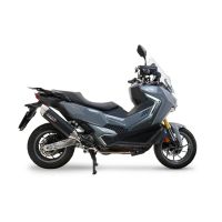 GPR exhaust compatible with Sym ADX TG 400 2024-2026, Furore-X Scooter, Slip-on including silencer approved for noise,db killer and catalyst compliant for inspection 