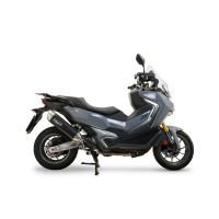GPR exhaust compatible with Sym ADX TG 400 2024-2026, Furore-X Scooter, Racing full system including manifold and removable db killer 