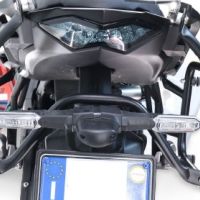 GPR TECH compatible with  Suzuki V-Strom Dl 1000 2017/2019 e4 GPR TECH Specific rack for side cases 38 Lt + 32 Lt black color 