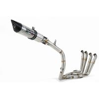 GPR exhaust compatible with Honda Cbr 600 Rr  2007-2023, Tiburon Titanium, Racing full system exhaust, including removable db killer 