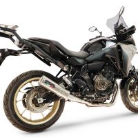 GPR exhaust compatible with Yamaha Tracer 7 GT 2020-2024, M3 Inox , Racing full system exhaust, including removable db killer 