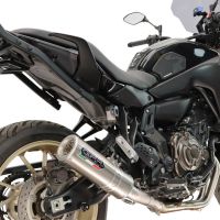 GPR exhaust compatible with Yamaha Tracer 7 GT 2020-2024, M3 Inox , Racing full system exhaust, including removable db killer 