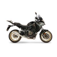 GPR exhaust compatible with Yamaha Tracer 7 2021-2024, Satinox , full system exhaust legal for UK and non-EU countries including removable db killer 