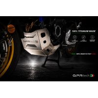 GPR TECH compatible with  Voge 525DSX 2023/2024 e5 GPR TECH Titanium Skid plate 